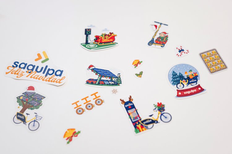 Sagulpa celebra la Navidad con ilusión y creatividad sobre ruedas